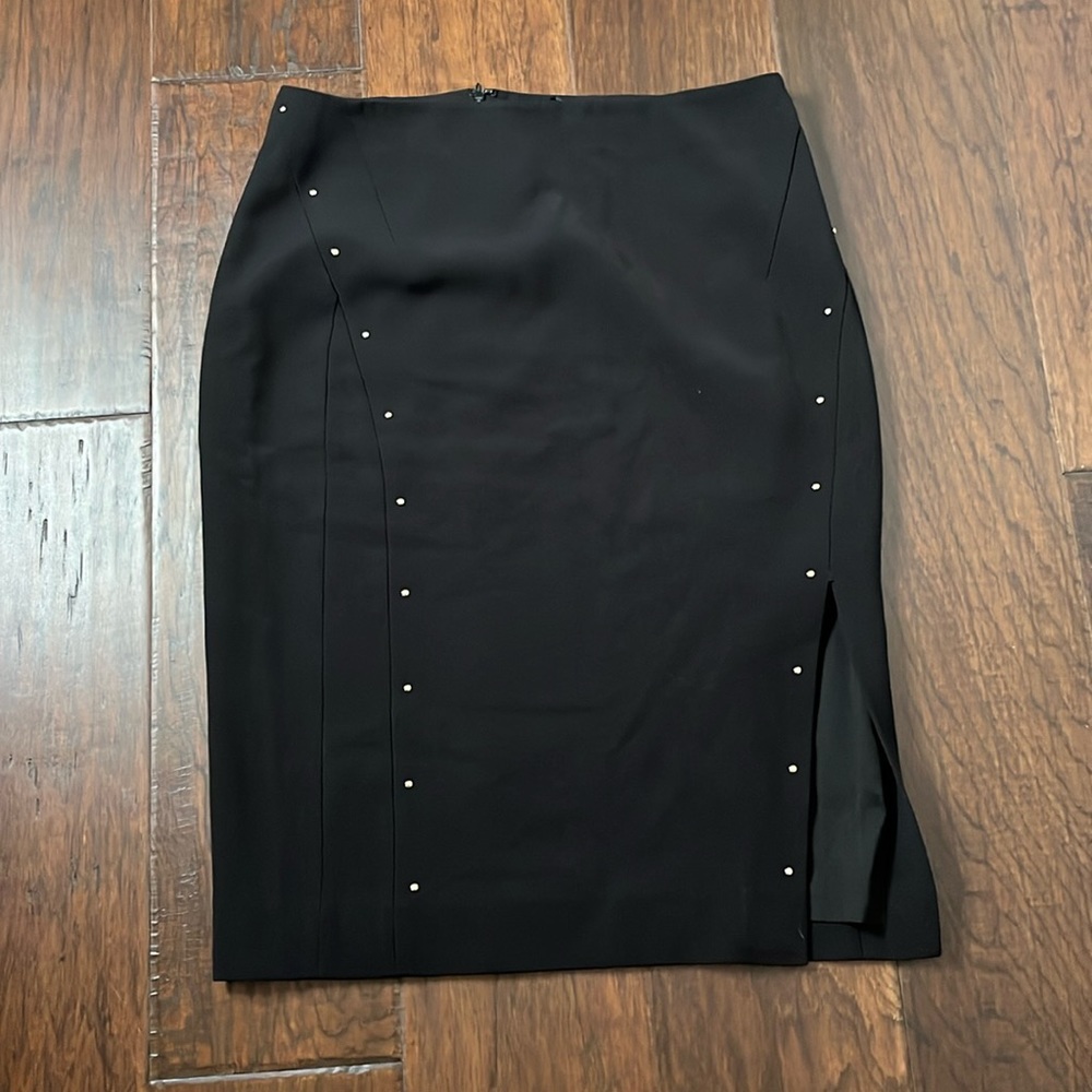 White House Black Market pencil skirt, size 14. Black.
